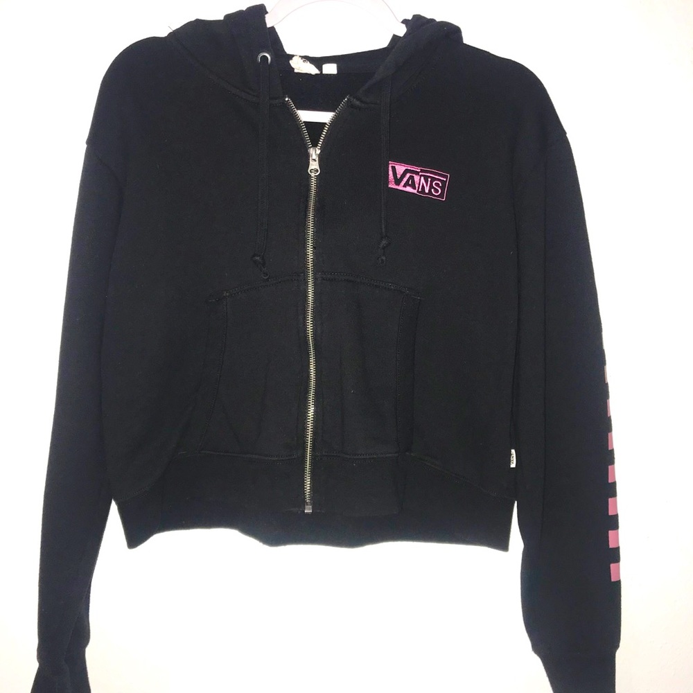 🦋VANS short zip up hoodie🦋